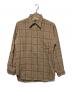 PENDLETON（ペンドルトン）の古着「70s ウールチェックシャツ」｜ブラウン