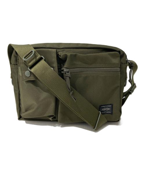 PORTER（ポーター）PORTER (ポーター) ショルダーバッグ カーキの古着・服飾アイテム