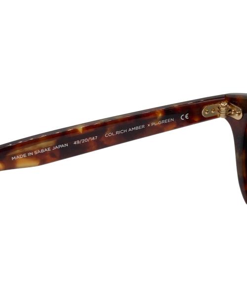 NOCHINO OPTICAL（ノチノオプティカル）NOCHINO OPTICAL (ノチノオプティカル) SAN SUI サングラス ブラウン サイズ:49□20-147の古着・服飾アイテム