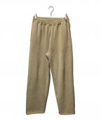 stussyステューシー）の古着「FADED GRAPHIC FLEECE PANT」｜ベージュ