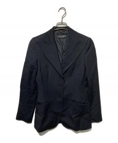 中古・古着通販】ETRO (エトロ) テーラードジャケット ブラック サイズ