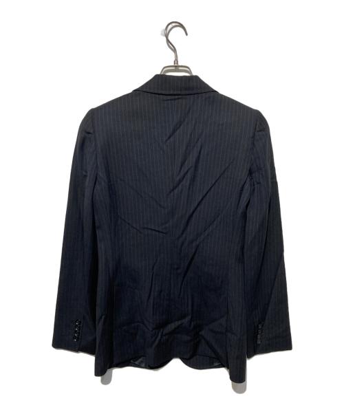 DOLCE & GABBANA（ドルチェ＆ガッバーナ）DOLCE & GABBANA (ドルチェ＆ガッバーナ) テーラードジャケット ブラック サイズ:40の古着・服飾アイテム