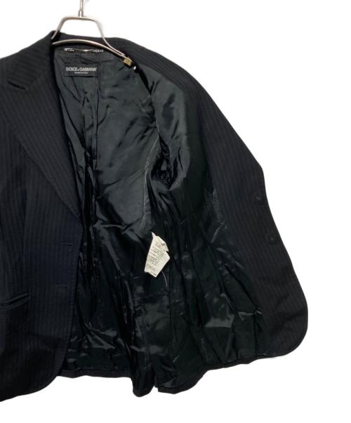 DOLCE & GABBANA（ドルチェ＆ガッバーナ）DOLCE & GABBANA (ドルチェ＆ガッバーナ) テーラードジャケット ブラック サイズ:40の古着・服飾アイテム