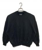 MINEDENIMマインデニム）の古着「CREWNECK SWEATSHIRT」｜ブラック