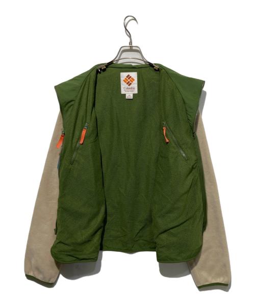 Columbia（コロンビア）Columbia (コロンビア) スキーナリバージャケット オリーブ×ベージュ サイズ:Lの古着・服飾アイテム