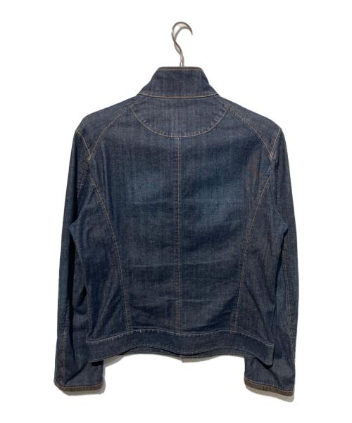 BURBERRY BLACK LABEL（バーバリーブラックレーベル）BURBERRY BLACK LABEL (バーバリーブラックレーベル) デニムスイングトップ インディゴ サイズ:Lの古着・服飾アイテム