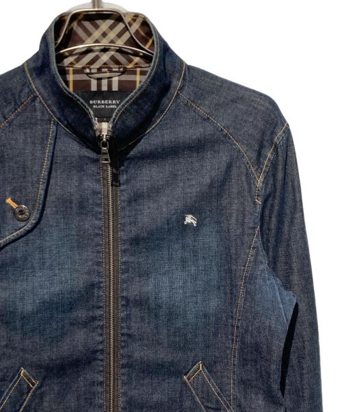 BURBERRY BLACK LABEL（バーバリーブラックレーベル）BURBERRY BLACK LABEL (バーバリーブラックレーベル) デニムスイングトップ インディゴ サイズ:Lの古着・服飾アイテム