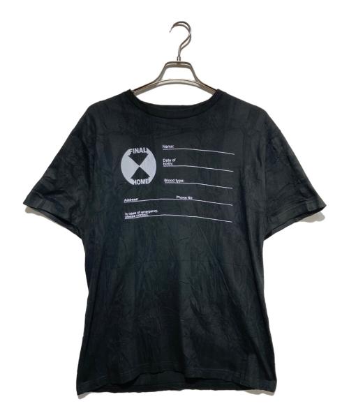 FINAL HOME（ファイナルホーム）FINAL HOME (ファイナルホーム) SURVIVAL Tシャツ ブラック サイズ:Mの古着・服飾アイテム