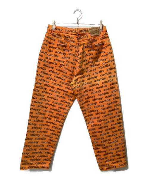 stussy（ステューシー）stussy (ステューシー) BIG OL JEAN オレンジ サイズ:SIZE 32の古着・服飾アイテム