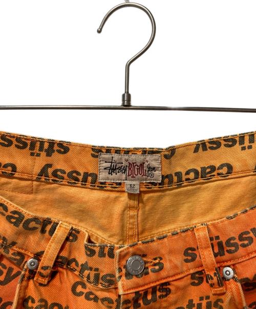 stussy（ステューシー）stussy (ステューシー) BIG OL JEAN オレンジ サイズ:SIZE 32の古着・服飾アイテム