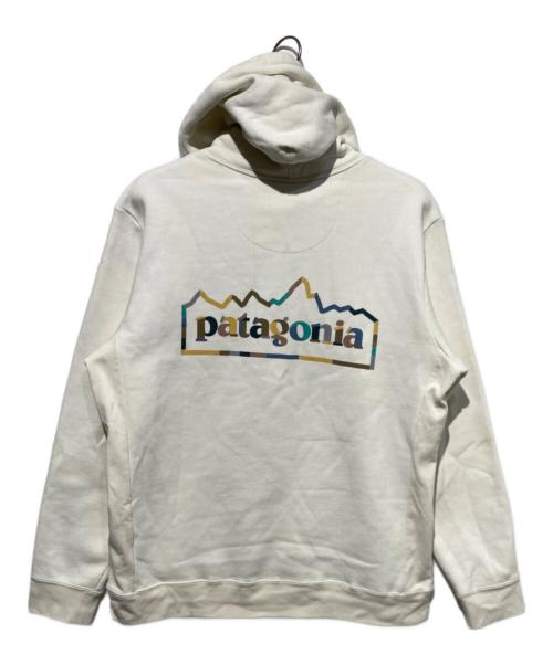 Patagonia（パタゴニア）Patagonia (パタゴニア) パーカー ホワイト サイズ:Lの古着・服飾アイテム
