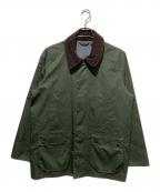 Barbourバブアー）の古着「BEDALE TECH CLASSIC FIT」｜オリーブ