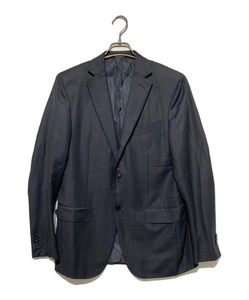 ERMENEGILDO ZEGNA（エルメネジルド・ゼニア）ERMENEGILDO ZEGNA (エルメネジルド・ゼニア) セットアップスーツ ネイビー サイズ:48/Rの古着・服飾アイテム