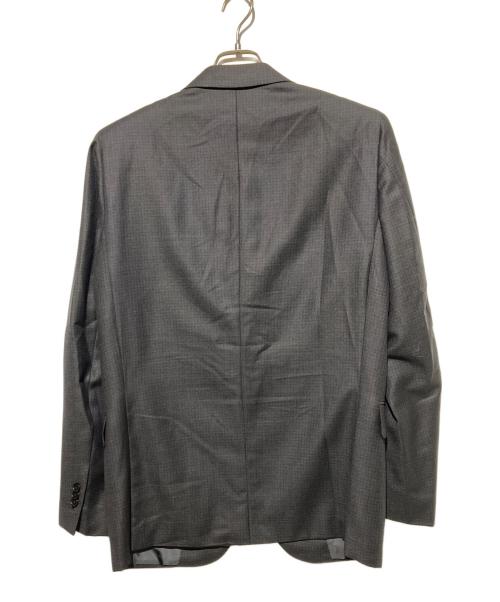 ERMENEGILDO ZEGNA（エルメネジルド・ゼニア）ERMENEGILDO ZEGNA (エルメネジルド・ゼニア) セットアップスーツ ネイビー サイズ:48/Rの古着・服飾アイテム