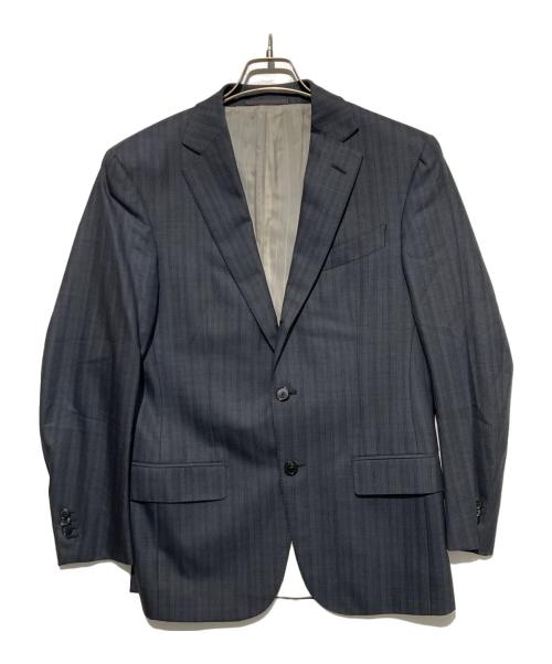ERMENEGILDO ZEGNA（エルメネジルド・ゼニア）ERMENEGILDO ZEGNA (エルメネジルド・ゼニア) セットアップスーツ グレー サイズ:46の古着・服飾アイテム