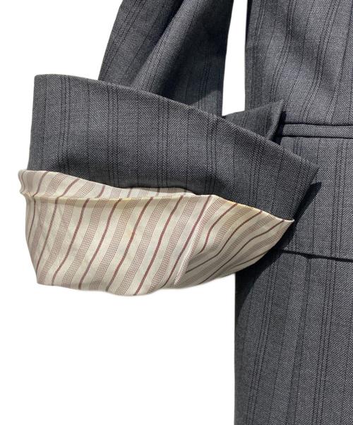ERMENEGILDO ZEGNA（エルメネジルド・ゼニア）ERMENEGILDO ZEGNA (エルメネジルド・ゼニア) セットアップスーツ グレー サイズ:46の古着・服飾アイテム
