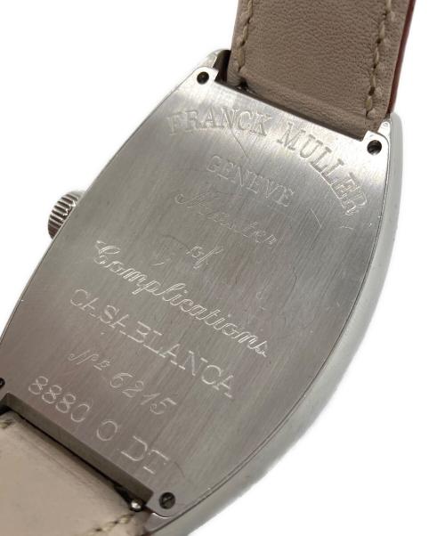 FRANCK MULLER（フランクミュラー）FRANCK MULLER (フランクミュラー) カサブランカ デイト ホワイトの古着・服飾アイテム