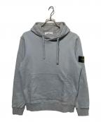 STONE ISLANDストーンアイランド）の古着「BRUSHED COTTON FLEECE パーカー」｜グレー