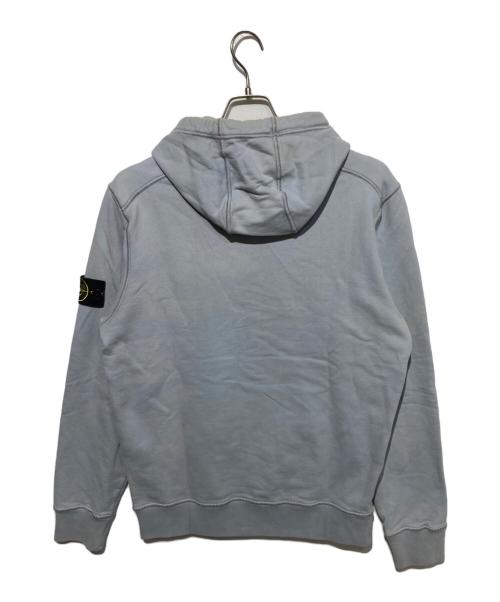 STONE ISLAND（ストーンアイランド）STONE ISLAND (ストーンアイランド) BRUSHED COTTON FLEECE パーカー グレー サイズ:Mの古着・服飾アイテム