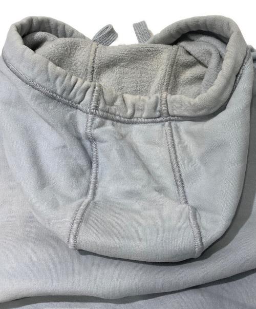 STONE ISLAND（ストーンアイランド）STONE ISLAND (ストーンアイランド) BRUSHED COTTON FLEECE パーカー グレー サイズ:Mの古着・服飾アイテム