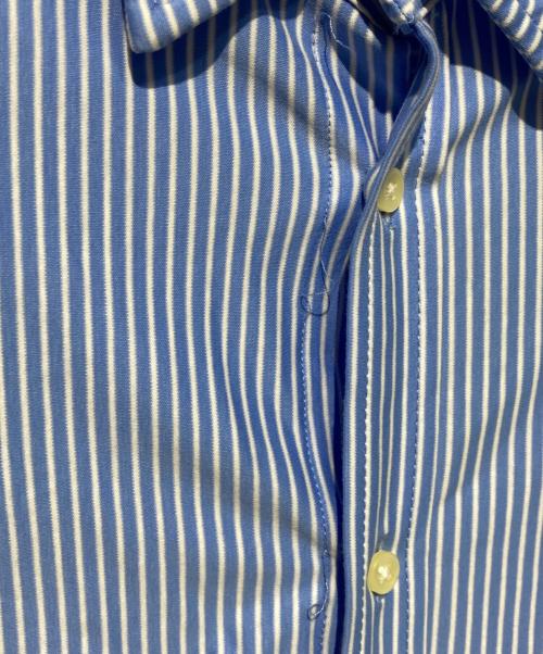 POLO RALPH LAUREN（ポロ・ラルフローレン）POLO RALPH LAUREN (ポロ・ラルフローレン) ストライプシャツ ブルー サイズ:XSの古着・服飾アイテム