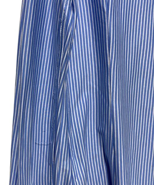 POLO RALPH LAUREN（ポロ・ラルフローレン）POLO RALPH LAUREN (ポロ・ラルフローレン) ストライプシャツ ブルー サイズ:XSの古着・服飾アイテム