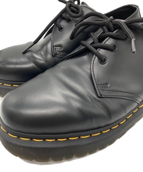 Dr.Martens（ドクターマーチン）Dr.Martens (ドクターマーチン) 3ホールシューズ ブラック サイズ:UK8の古着・服飾アイテム