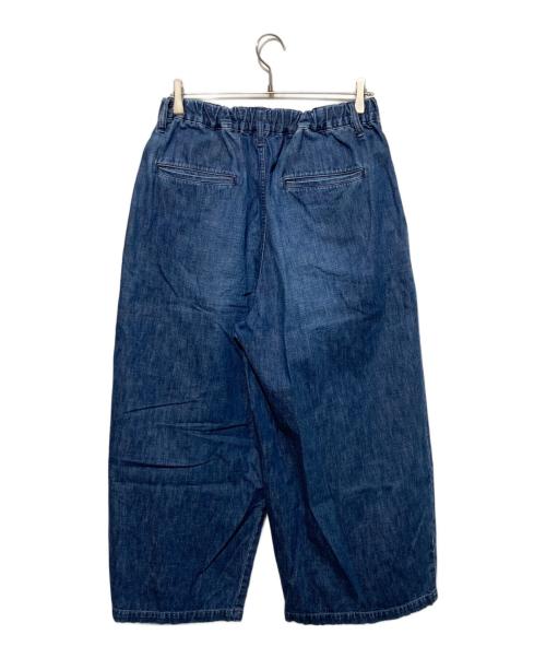 journal standard luxe（ジャーナルスタンダード ラックス）JOURNAL STANDARD LUXE (ジャーナルスタンダード ラックス) 10OZ タックワイドパンツ インディゴ サイズ:Freeの古着・服飾アイテム