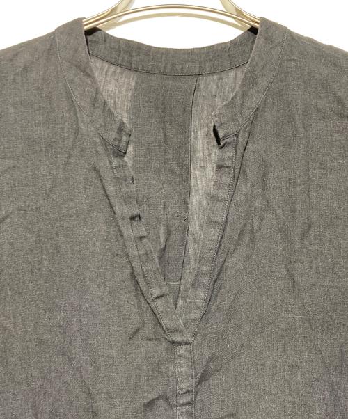 journal standard luxe（ジャーナルスタンダード ラックス）journal standard luxe (ジャーナルスタンダード ラックス) 60リネンワンピース ブラック サイズ:Fの古着・服飾アイテム