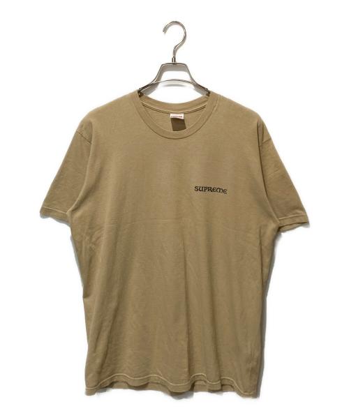 SUPREME（シュプリーム）Supreme (シュプリーム) プリントTシャツ ベージュ サイズ:Lの古着・服飾アイテム