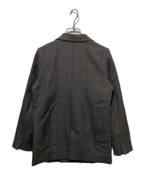 PROPORTION BODY DRESSING（プロポーションボディドレッシング）PROPORTION BODY DRESSING (プロポーションボディドレッシング) チェックダブルジャケット グレー サイズ:Sの古着・服飾アイテム