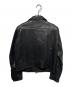 DOMENICO+SAVIO (ドメニコアンドサビオ) ライダースジャケット ブラック サイズ:38：7000円