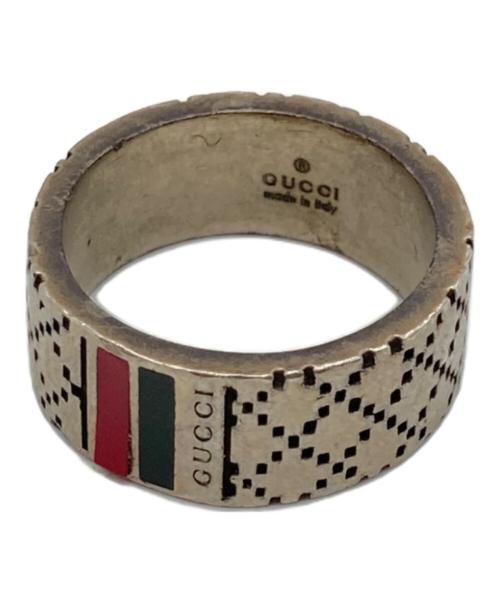 GUCCI（グッチ）GUCCI (グッチ) ディアマンティッシマ シェリーライン リング シルバー サイズ:16号の古着・服飾アイテム