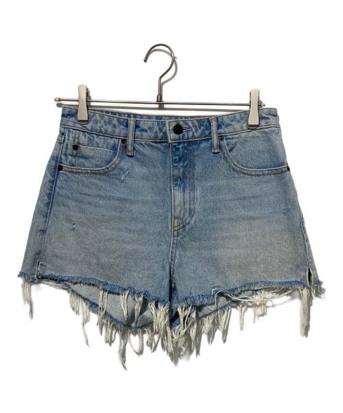 ALEXANDER WANG（アレキサンダー・ワン）ALEXANDER WANG (アレキサンダー・ワン) デニムショーツ ブルー サイズ:26の古着・服飾アイテム