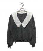Bibiy.ビビィ）の古着「ANNABELLE KNIT」｜グレー