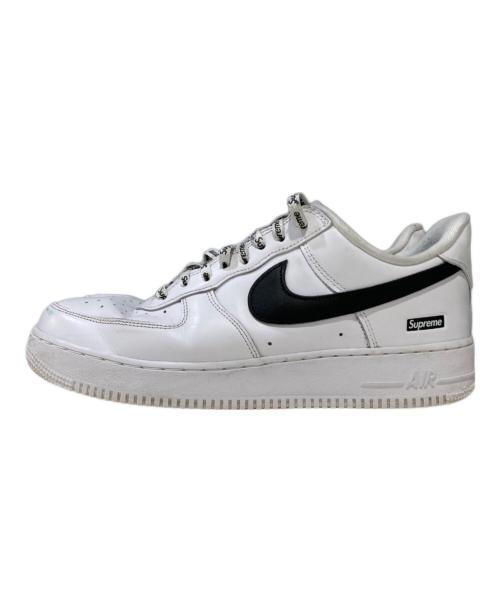 NIKE（ナイキ）NIKE (ナイキ) Supreme (シュプリーム) AIR FORCE1 LOW ローカットスニーカー ホワイト サイズ:28㎝の古着・服飾アイテム