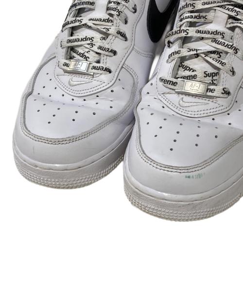 NIKE（ナイキ）NIKE (ナイキ) Supreme (シュプリーム) AIR FORCE1 LOW ローカットスニーカー ホワイト サイズ:28㎝の古着・服飾アイテム
