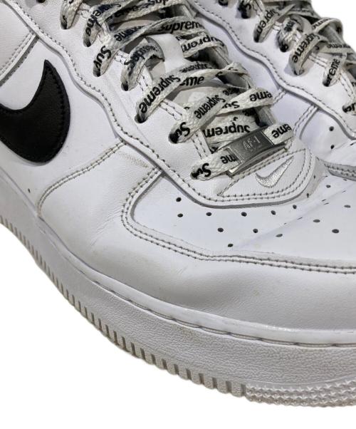 NIKE（ナイキ）NIKE (ナイキ) Supreme (シュプリーム) AIR FORCE1 LOW ローカットスニーカー ホワイト サイズ:28㎝の古着・服飾アイテム