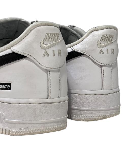 NIKE（ナイキ）NIKE (ナイキ) Supreme (シュプリーム) AIR FORCE1 LOW ローカットスニーカー ホワイト サイズ:28㎝の古着・服飾アイテム