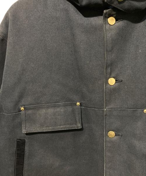 SUNSEA（サンシー）SUNSEA (サンシー) Big Coverall Jacket ブラック サイズ:2の古着・服飾アイテム