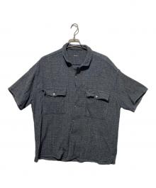 Porter Classic（ポータークラシック）の古着「SASHIKO STRETCH KEROUAC SHIRT」｜グレー