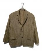Graphpaperグラフペーパー）の古着「TWEED KIBATA JACKET」｜ベージュ
