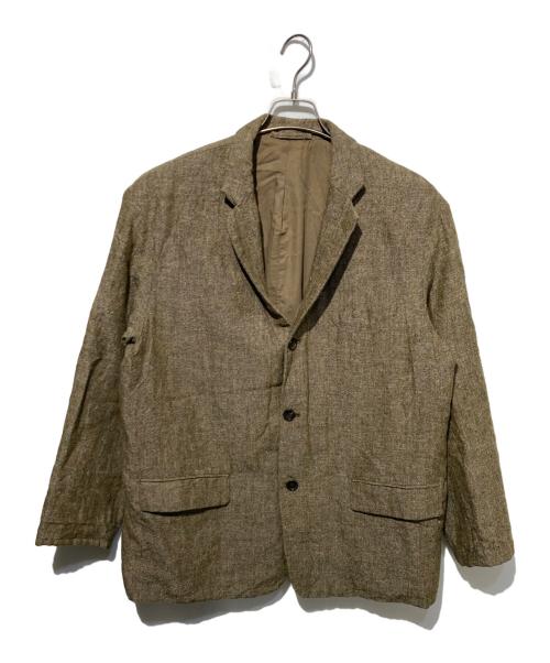 Graphpaper（グラフペーパー）Graphpaper (グラフペーパー) TWEED KIBATA JACKET ベージュ サイズ:2の古着・服飾アイテム