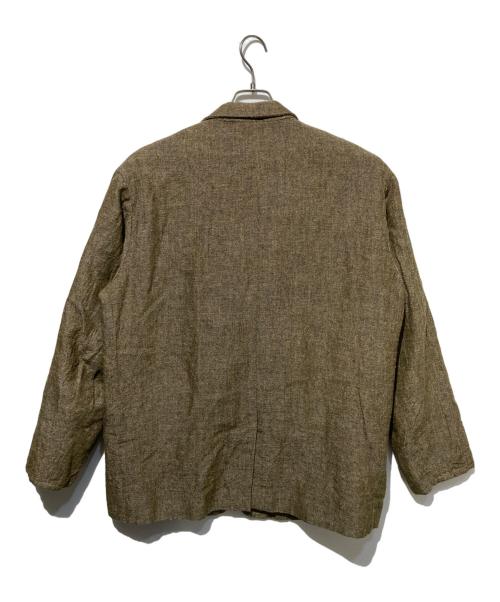 Graphpaper（グラフペーパー）Graphpaper (グラフペーパー) TWEED KIBATA JACKET ベージュ サイズ:2の古着・服飾アイテム