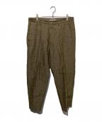 Graphpaperグラフペーパー）の古着「Tweed Kibata Pants」｜ベージュ