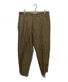 Graphpaper（グラフペーパー）の古着「Tweed Kibata Pants」｜ベージュ