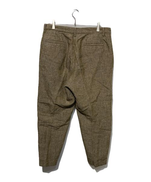 Graphpaper（グラフペーパー）Graphpaper (グラフペーパー) Tweed Kibata Pants ベージュ サイズ:2の古着・服飾アイテム