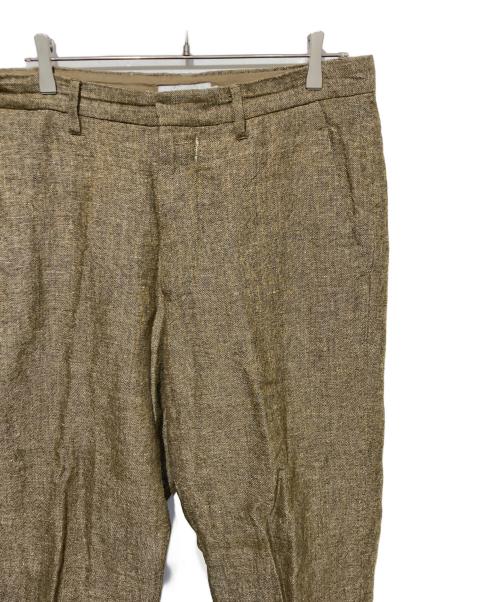 Graphpaper（グラフペーパー）Graphpaper (グラフペーパー) Tweed Kibata Pants ベージュ サイズ:2の古着・服飾アイテム