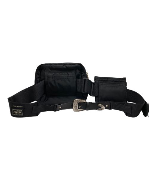 PORTER（ポーター）PORTER (ポーター) TOGA ARCHIVES (トーガアーカイブス) Belt bag ブラックの古着・服飾アイテム