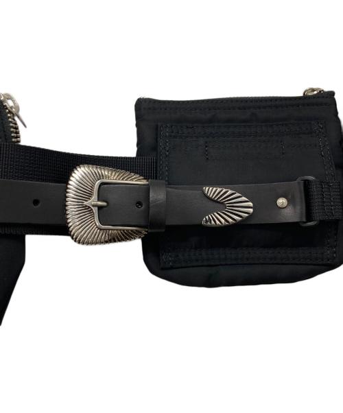PORTER（ポーター）PORTER (ポーター) TOGA ARCHIVES (トーガアーカイブス) Belt bag ブラックの古着・服飾アイテム